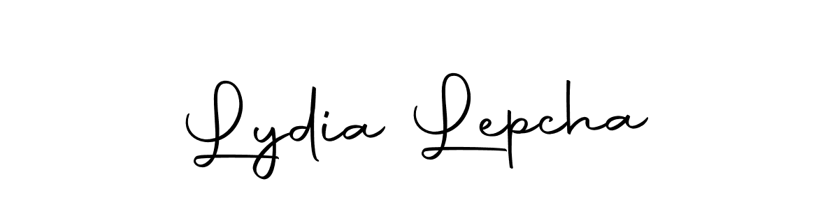 Make a beautiful signature design for name Lydia Lepcha. Use this online signature maker to create a handwritten signature for free. Lydia Lepcha signature style 10 images and pictures png