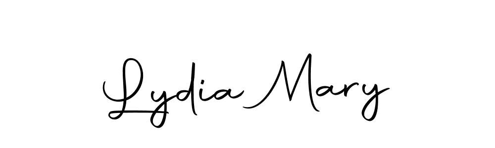 Lydia Mary stylish signature style. Best Handwritten Sign (Autography-DOLnW) for my name. Handwritten Signature Collection Ideas for my name Lydia Mary. Lydia Mary signature style 10 images and pictures png
