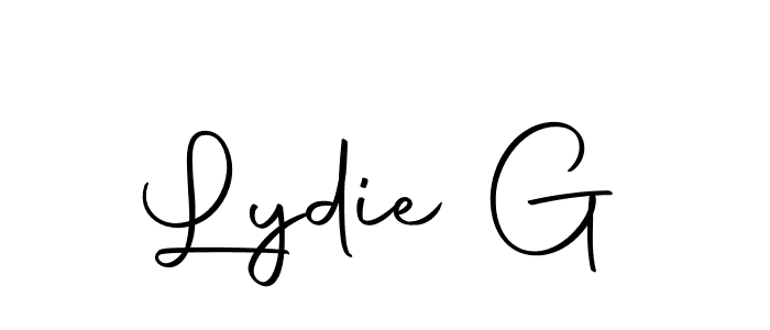 Also You can easily find your signature by using the search form. We will create Lydie G name handwritten signature images for you free of cost using Autography-DOLnW sign style. Lydie G signature style 10 images and pictures png
