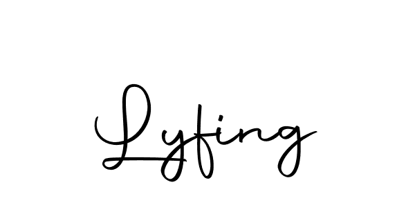 How to Draw Lyfing signature style? Autography-DOLnW is a latest design signature styles for name Lyfing. Lyfing signature style 10 images and pictures png