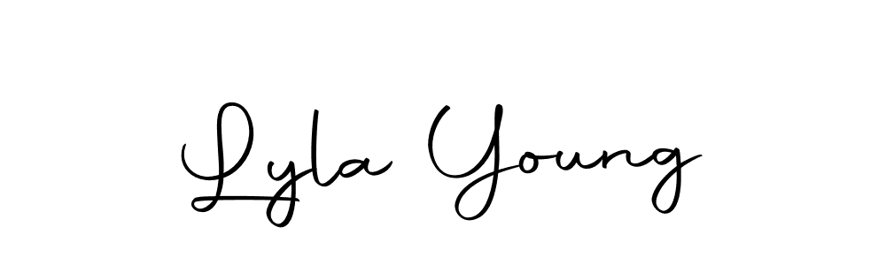 Make a beautiful signature design for name Lyla Young. Use this online signature maker to create a handwritten signature for free. Lyla Young signature style 10 images and pictures png