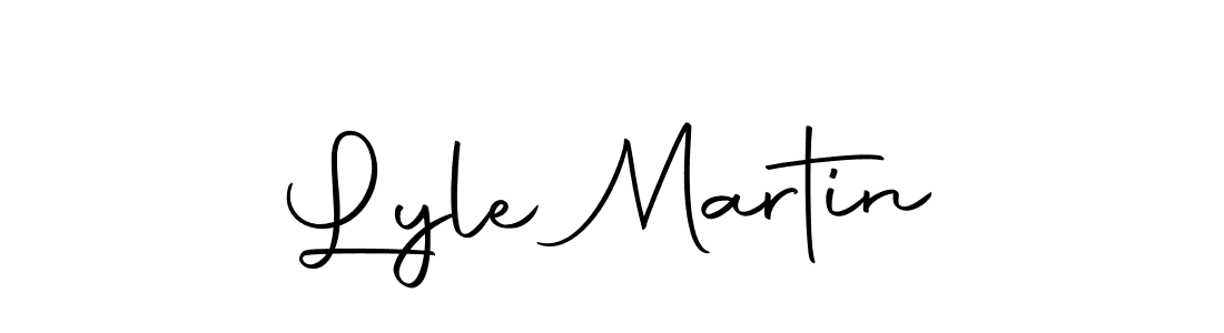 Make a beautiful signature design for name Lyle Martin. With this signature (Autography-DOLnW) style, you can create a handwritten signature for free. Lyle Martin signature style 10 images and pictures png