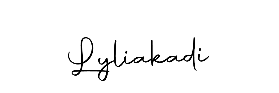 Autography-DOLnW is a professional signature style that is perfect for those who want to add a touch of class to their signature. It is also a great choice for those who want to make their signature more unique. Get Lyliakadi name to fancy signature for free. Lyliakadi signature style 10 images and pictures png