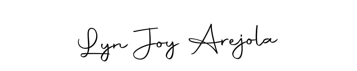 Use a signature maker to create a handwritten signature online. With this signature software, you can design (Autography-DOLnW) your own signature for name Lyn Joy Arejola. Lyn Joy Arejola signature style 10 images and pictures png