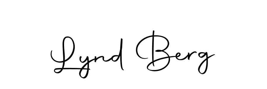 Also we have Lynd Berg name is the best signature style. Create professional handwritten signature collection using Autography-DOLnW autograph style. Lynd Berg signature style 10 images and pictures png