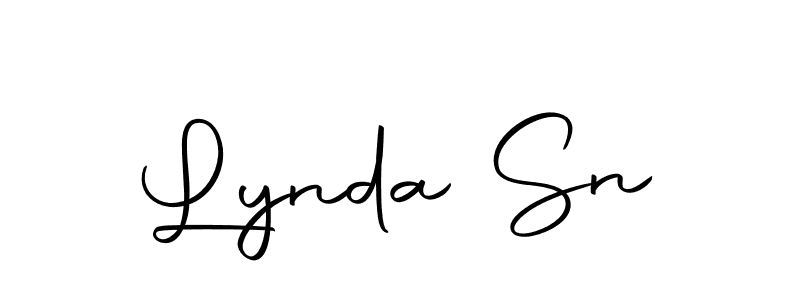 The best way (Autography-DOLnW) to make a short signature is to pick only two or three words in your name. The name Lynda Sn include a total of six letters. For converting this name. Lynda Sn signature style 10 images and pictures png