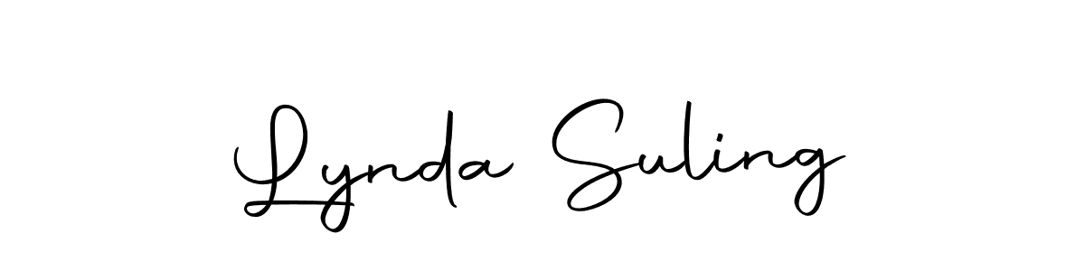 You can use this online signature creator to create a handwritten signature for the name Lynda Suling. This is the best online autograph maker. Lynda Suling signature style 10 images and pictures png