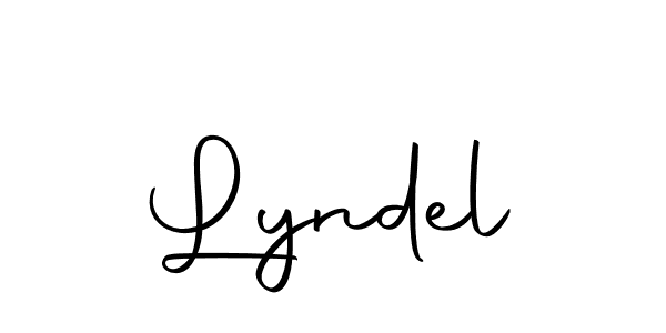 Make a beautiful signature design for name Lyndel. With this signature (Autography-DOLnW) style, you can create a handwritten signature for free. Lyndel signature style 10 images and pictures png