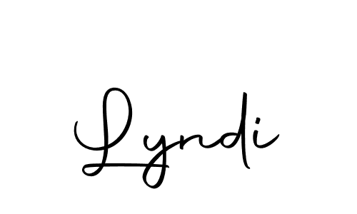 Lyndi stylish signature style. Best Handwritten Sign (Autography-DOLnW) for my name. Handwritten Signature Collection Ideas for my name Lyndi. Lyndi signature style 10 images and pictures png