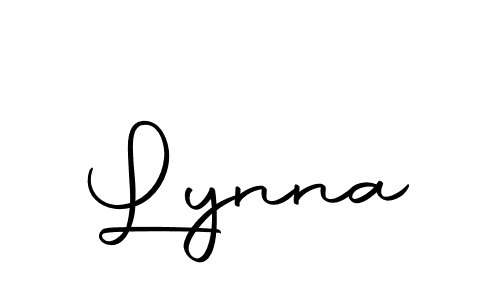 Design your own signature with our free online signature maker. With this signature software, you can create a handwritten (Autography-DOLnW) signature for name Lynna. Lynna signature style 10 images and pictures png