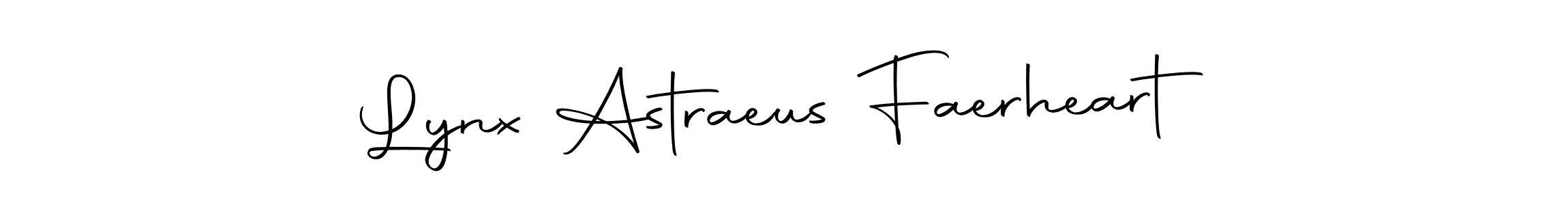 Make a short Lynx Astraeus Faerheart signature style. Manage your documents anywhere anytime using Autography-DOLnW. Create and add eSignatures, submit forms, share and send files easily. Lynx Astraeus Faerheart signature style 10 images and pictures png