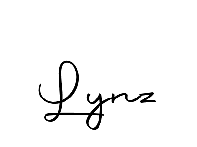 Lynz stylish signature style. Best Handwritten Sign (Autography-DOLnW) for my name. Handwritten Signature Collection Ideas for my name Lynz. Lynz signature style 10 images and pictures png