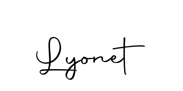 Here are the top 10 professional signature styles for the name Lyonet. These are the best autograph styles you can use for your name. Lyonet signature style 10 images and pictures png
