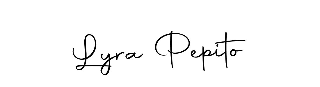 Make a beautiful signature design for name Lyra Pepito. Use this online signature maker to create a handwritten signature for free. Lyra Pepito signature style 10 images and pictures png