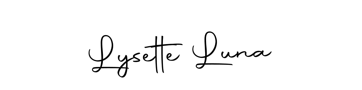 Here are the top 10 professional signature styles for the name Lysette Luna. These are the best autograph styles you can use for your name. Lysette Luna signature style 10 images and pictures png