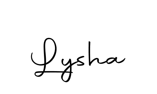 It looks lik you need a new signature style for name Lysha. Design unique handwritten (Autography-DOLnW) signature with our free signature maker in just a few clicks. Lysha signature style 10 images and pictures png