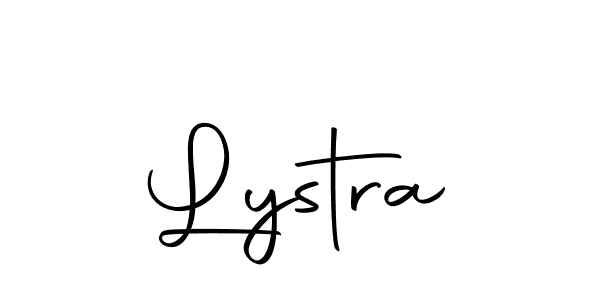 Lystra stylish signature style. Best Handwritten Sign (Autography-DOLnW) for my name. Handwritten Signature Collection Ideas for my name Lystra. Lystra signature style 10 images and pictures png