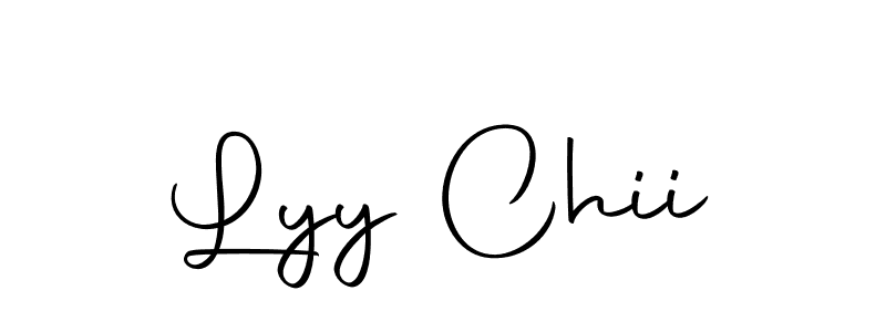 The best way (Autography-DOLnW) to make a short signature is to pick only two or three words in your name. The name Lyy Chii include a total of six letters. For converting this name. Lyy Chii signature style 10 images and pictures png