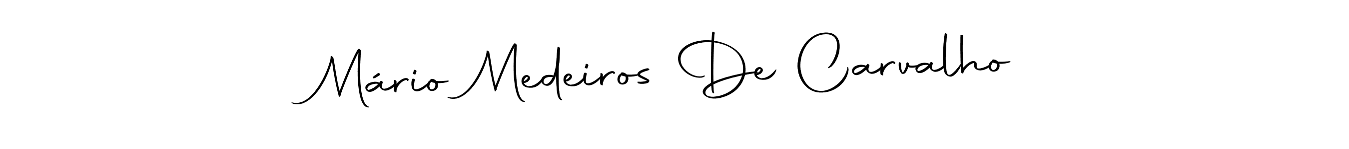 This is the best signature style for the Mário Medeiros De Carvalho name. Also you like these signature font (Autography-DOLnW). Mix name signature. Mário Medeiros De Carvalho signature style 10 images and pictures png