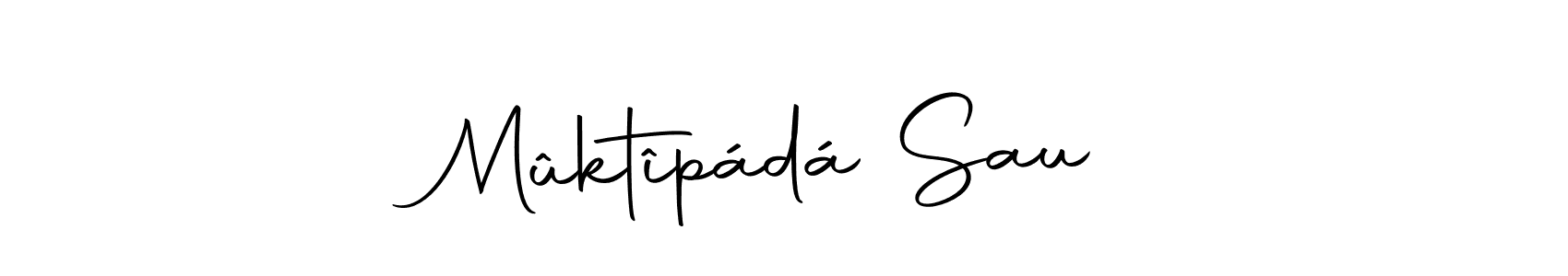 How to make Mûktîpádá Sau signature? Autography-DOLnW is a professional autograph style. Create handwritten signature for Mûktîpádá Sau name. Mûktîpádá Sau signature style 10 images and pictures png