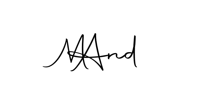 How to make M   And signature? Autography-DOLnW is a professional autograph style. Create handwritten signature for M   And name. M   And signature style 10 images and pictures png