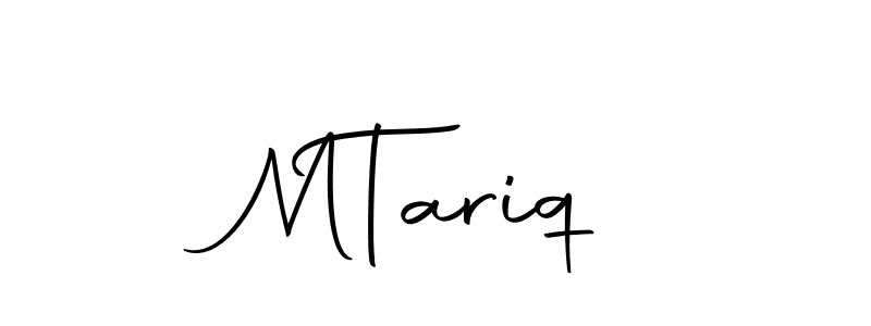 Design your own signature with our free online signature maker. With this signature software, you can create a handwritten (Autography-DOLnW) signature for name M  Tariq. M  Tariq signature style 10 images and pictures png