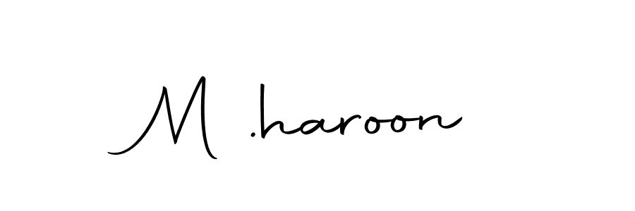 Here are the top 10 professional signature styles for the name M .haroon. These are the best autograph styles you can use for your name. M .haroon signature style 10 images and pictures png