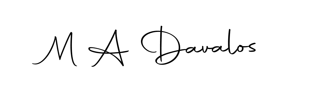 You can use this online signature creator to create a handwritten signature for the name M A Davalos. This is the best online autograph maker. M A Davalos signature style 10 images and pictures png
