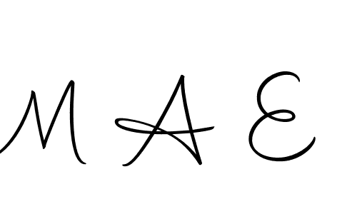 How to make M A E name signature. Use Autography-DOLnW style for creating short signs online. This is the latest handwritten sign. M A E signature style 10 images and pictures png