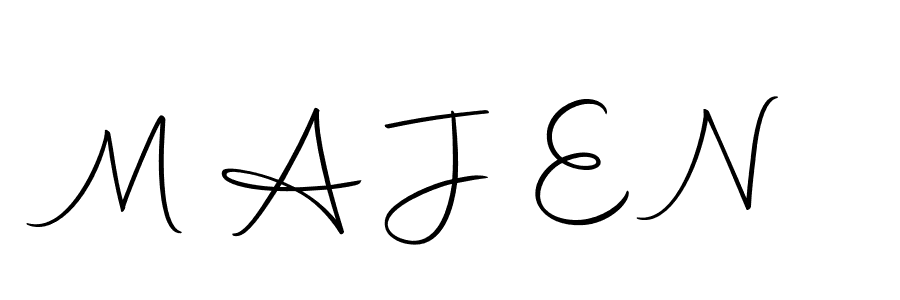 You should practise on your own different ways (Autography-DOLnW) to write your name (M A J E N) in signature. don't let someone else do it for you. M A J E N signature style 10 images and pictures png