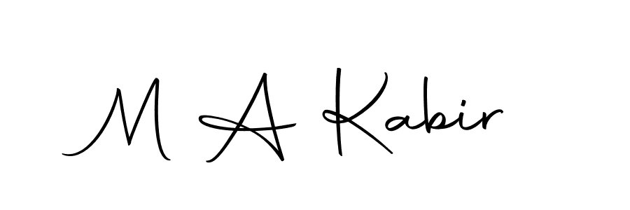 Make a beautiful signature design for name M A Kabir. Use this online signature maker to create a handwritten signature for free. M A Kabir signature style 10 images and pictures png