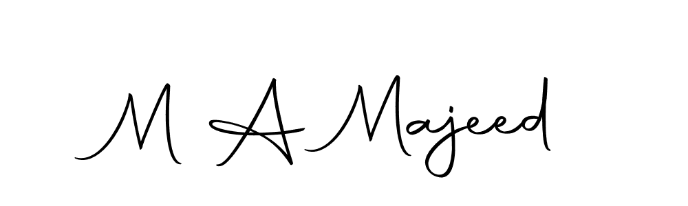 Make a beautiful signature design for name M A Majeed. Use this online signature maker to create a handwritten signature for free. M A Majeed signature style 10 images and pictures png