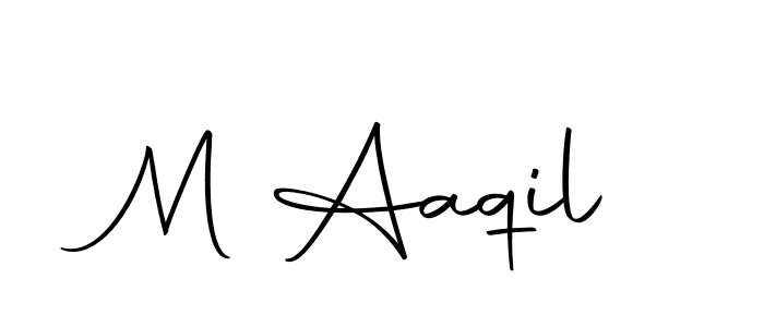 You can use this online signature creator to create a handwritten signature for the name M Aaqil. This is the best online autograph maker. M Aaqil signature style 10 images and pictures png