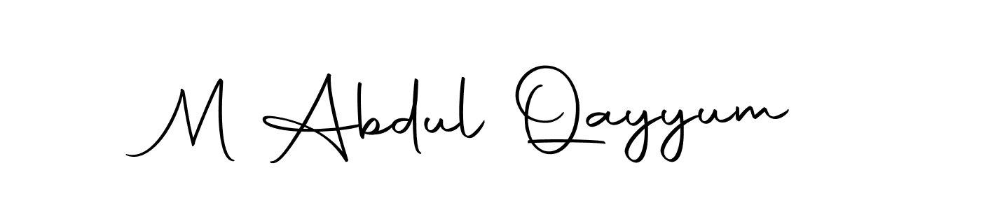 Make a beautiful signature design for name M Abdul Qayyum. Use this online signature maker to create a handwritten signature for free. M Abdul Qayyum signature style 10 images and pictures png