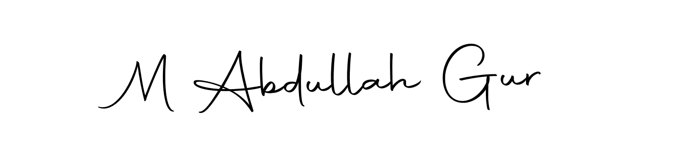 You can use this online signature creator to create a handwritten signature for the name M Abdullah Gur. This is the best online autograph maker. M Abdullah Gur signature style 10 images and pictures png