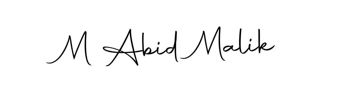 You should practise on your own different ways (Autography-DOLnW) to write your name (M Abid Malik) in signature. don't let someone else do it for you. M Abid Malik signature style 10 images and pictures png