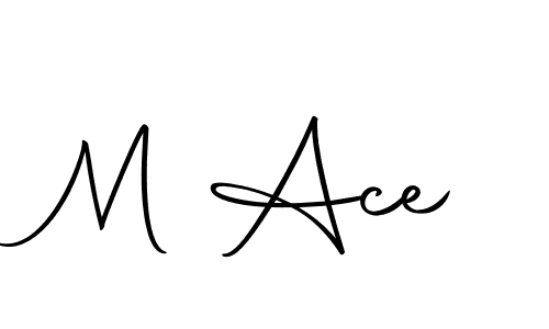 You can use this online signature creator to create a handwritten signature for the name M Ace. This is the best online autograph maker. M Ace signature style 10 images and pictures png