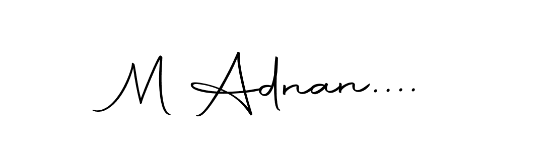 It looks lik you need a new signature style for name M Adnan..... Design unique handwritten (Autography-DOLnW) signature with our free signature maker in just a few clicks. M Adnan.... signature style 10 images and pictures png