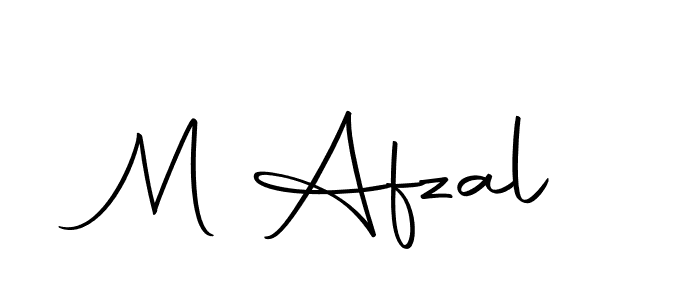 How to make M Afzal name signature. Use Autography-DOLnW style for creating short signs online. This is the latest handwritten sign. M Afzal signature style 10 images and pictures png