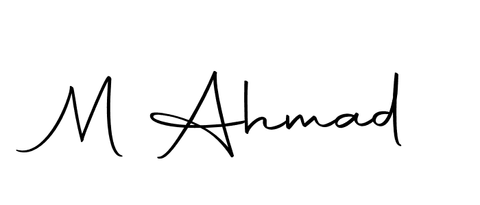 How to make M Ahmad signature? Autography-DOLnW is a professional autograph style. Create handwritten signature for M Ahmad name. M Ahmad signature style 10 images and pictures png