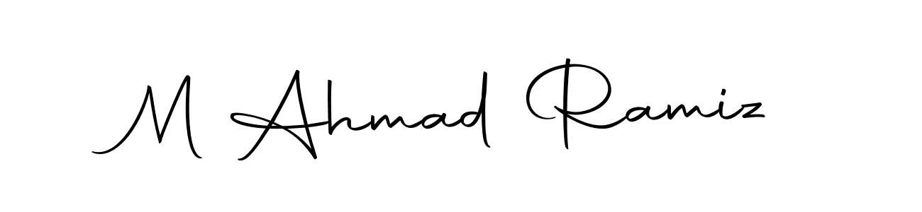 M Ahmad Ramiz stylish signature style. Best Handwritten Sign (Autography-DOLnW) for my name. Handwritten Signature Collection Ideas for my name M Ahmad Ramiz. M Ahmad Ramiz signature style 10 images and pictures png