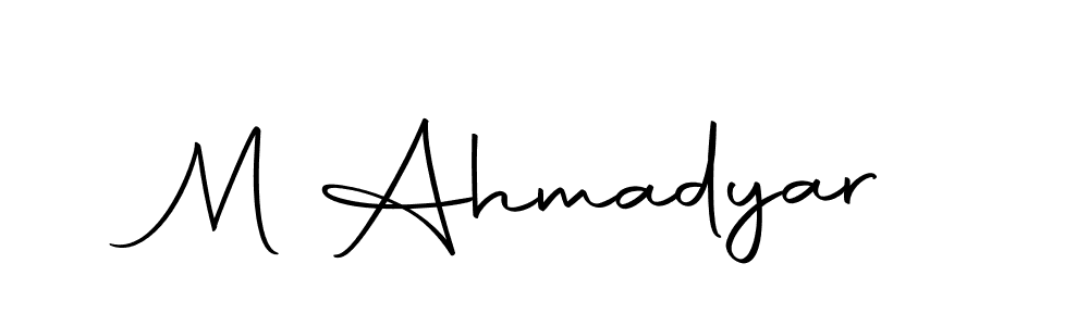 Similarly Autography-DOLnW is the best handwritten signature design. Signature creator online .You can use it as an online autograph creator for name M Ahmadyar. M Ahmadyar signature style 10 images and pictures png