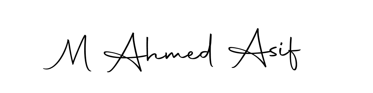 M Ahmed Asif stylish signature style. Best Handwritten Sign (Autography-DOLnW) for my name. Handwritten Signature Collection Ideas for my name M Ahmed Asif. M Ahmed Asif signature style 10 images and pictures png