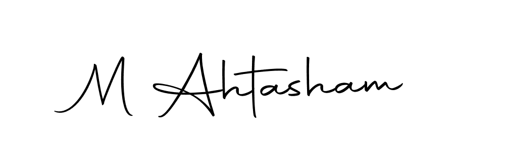 M Ahtasham stylish signature style. Best Handwritten Sign (Autography-DOLnW) for my name. Handwritten Signature Collection Ideas for my name M Ahtasham. M Ahtasham signature style 10 images and pictures png