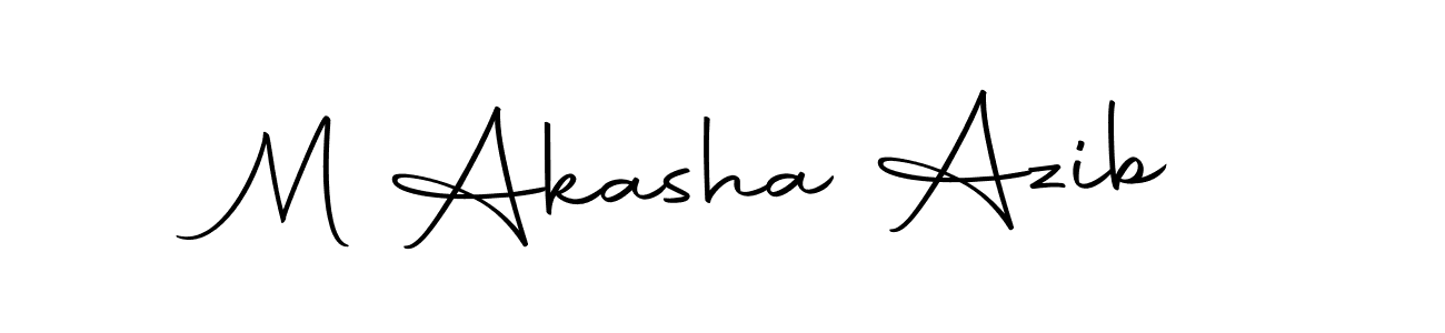 Also You can easily find your signature by using the search form. We will create M Akasha Azib name handwritten signature images for you free of cost using Autography-DOLnW sign style. M Akasha Azib signature style 10 images and pictures png