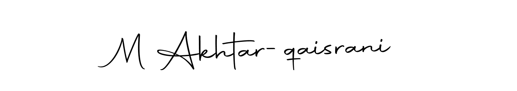 How to make M Akhtar-qaisrani signature? Autography-DOLnW is a professional autograph style. Create handwritten signature for M Akhtar-qaisrani name. M Akhtar-qaisrani signature style 10 images and pictures png