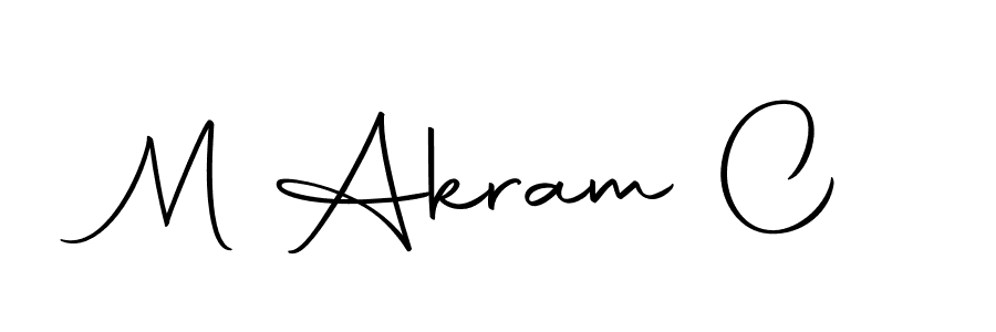 Also You can easily find your signature by using the search form. We will create M Akram C name handwritten signature images for you free of cost using Autography-DOLnW sign style. M Akram C signature style 10 images and pictures png