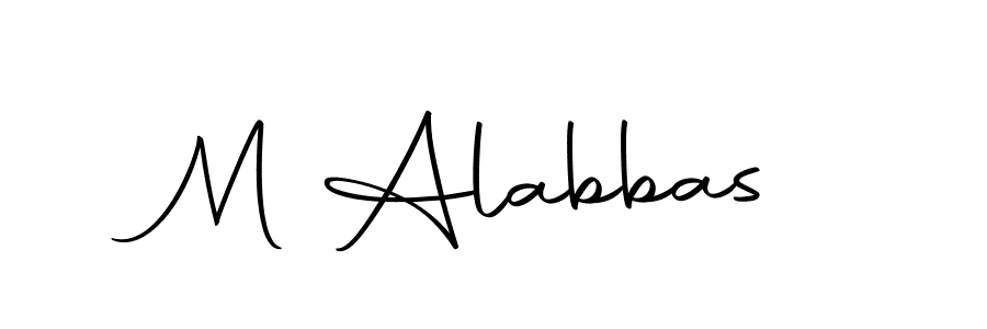 Make a beautiful signature design for name M Alabbas. Use this online signature maker to create a handwritten signature for free. M Alabbas signature style 10 images and pictures png