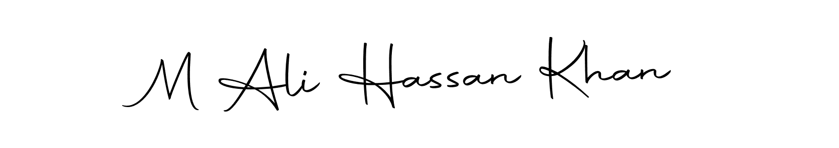 You should practise on your own different ways (Autography-DOLnW) to write your name (M Ali Hassan Khan) in signature. don't let someone else do it for you. M Ali Hassan Khan signature style 10 images and pictures png