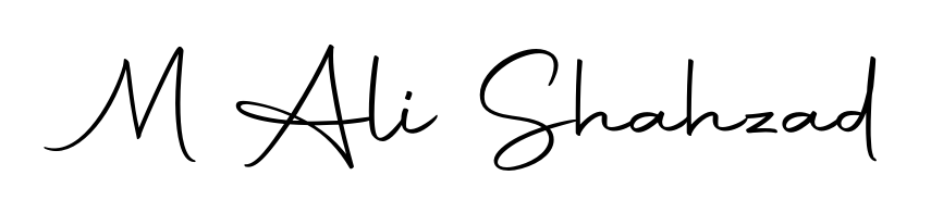 The Autography-DOLnW font gives name M Ali Shahzad a signature that looks effortless yet distinguished. Download high-res PNG instantly. M Ali Shahzad signature style 10 images and pictures png